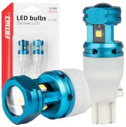AMiO LED izzók CANBUS T15 W16W 4SMD 1860XS Fehér 12V 24V