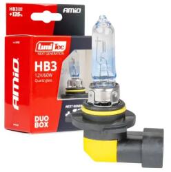 AMiO Halogén izzók HB3 12V 60W LumiTec NEXT GENERATION +135% DUO