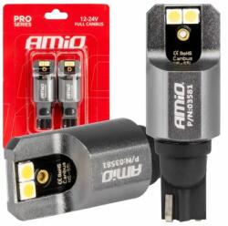 AMiO LED CANBUS PRO T15 W16W 4x3030 SMD fehér 12/24V FULL CANBUS AMIO-03581