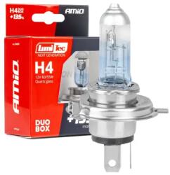 AMiO Halogén izzók H4 12V 60/55W LumiTec NEXT GENERATION +135% DUO