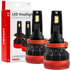 AMiO LED izzók fővilágításhoz H8/H9/H11/H16 X3 Series