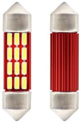 AMiO LED izzók CANBUS 4014 16SMD Festoon C5W C10W C3W 39mm Fehér 12V/24V