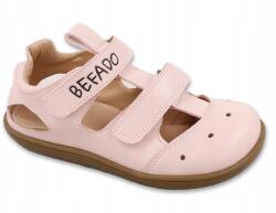 Befado 005X005 27-es méretű Barefoot Kiddy szandál, széles lábfejre (005X005)