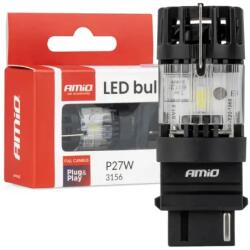 AMiO LED izzó LumiTec 3156 P27W 12V FULL CANBUS fehér 1db