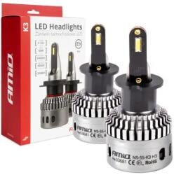 AMiO LED fő fényszóró izzók K3 H3 12V 6000K canbus