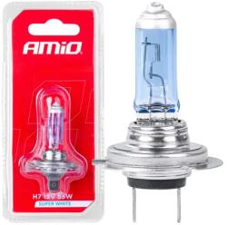 AMiO Halogén izzó H7 12V 55W Super White 1db blister