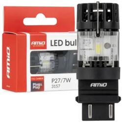 AMiO LED izzó LumiTec 3157 P27/7W 12V FULL CANBUS fehér 1db