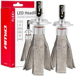 AMiO LED fényszóró izzók FLEX+ H4/H19 canbus 6000K 12V 24V