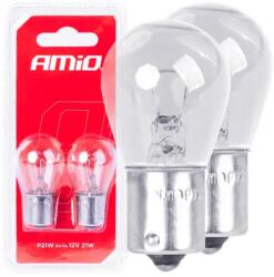 AMiO Halogén izzók P21W BA15s 12V 2db blister