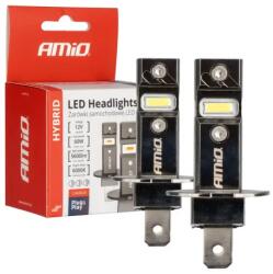 AMiO LED főfényszóró izzó Hybrid séria H3 12V 60W 6000K Canbus