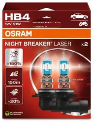 OSRAM Night Breaker Laser Hb4 P22d 12v 51w 9006nl-2hb