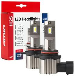 AMiO LED fényszóró izzók H25 sorozat CANBUS HIR2 9012 12V 31W