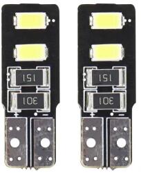 AMIO LED izzók CANBUS 4SMD 5730 T10 (W5W) Fehér