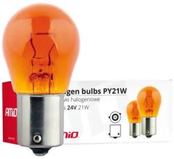 AMiO Halogén izzók PY21W BAU15s 24V 21W AMBER 10 db
