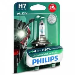 Philips X-treme Vision Moto +130% H7 12v 55w Px26d