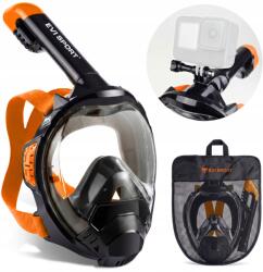 EVI Teljes Arcú Búvár Sznorkel Maszk 180 Páramentes Anti-fog S/m (SHP-1206)