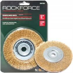 ROCKFORCE Lágy drótkorongos sarokkefe 100 mm-es Rockforce csiszológépekhez (29084)
