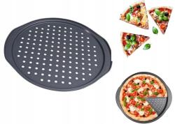 Pronett Pizza Tepsi sütőforma pizza tálca sütemény pizza tálca 37 cm (XJ4471)