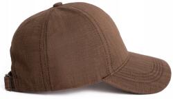 Szaleo Larson baseball sapka nyári lenvászon természetes casual baseball barna (CZ26129V1)