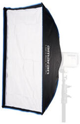Amaran Softbox amaran Light Box 60x90 Rectangular Bowens Mount One-Snap cu Grid si Geanta