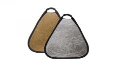 iShoot Blenda triunghiulara cu maner gold-silver 60cm