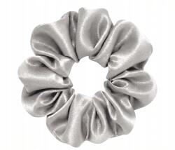 INTIMEO Selyem hajgumi scrunchie mulberry 6A ezüst M közepes (scrunchie3,5cm)