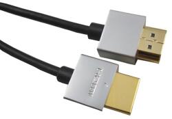 PremiumCord Cablu HDMI slim, High Speed Ethernet, Versiunea 2.0, 4Kx2K@60hz, conectori auriti, 1m, PremiumCord, kphdmes1