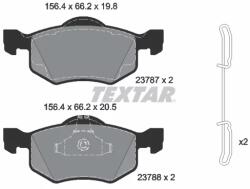 Textar Fékbetét készlet 2378704/TEX