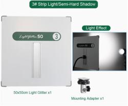 iShoot Panou reflexie 50 cm Strip Light cu suport de montare