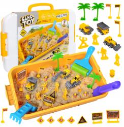 Click4toys Kinetikus Homok Gyerekeknek Járművek Meghajtású Figurák Homokozó Szett (1618)