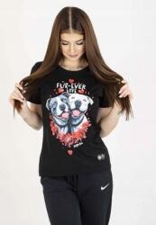 Pitbull Pit Bull Fur Ever Love póló 190 black (215182900002)