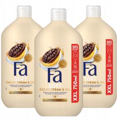 Fa Kakaóvaj illatú tusfürdő és fürdő gél 750 ml x3
