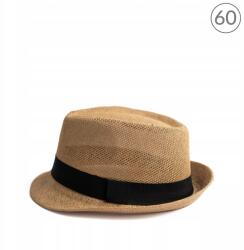 Szaleo Arnedo nyári sapka trilby klasszikus természetes unisex Világos barna (cz20230v1-15)