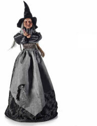Decorer Figurina Halloween Vrajitoare Befana textil Ø36x91H (A56.35.71)
