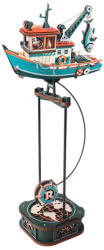 Rokr Puzzle 3D, pendul mecanic, Pescadorul norocos, 179 piese (MCD08)
