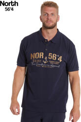 North 56°4 NORTH sötétkék piké 41141 (Méret 8XL)