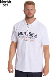 North 56°4 NORTH fehér piké 41141 (Méret 3XL)