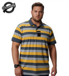 Thomas Jeans SZÉLESCSÍKOS sárga-szürke 6601.7005 (Méret 7XL)