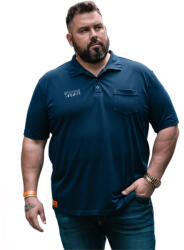 EDDY HILLS - Ultimates WEAR dízelkék piké (Méret 5XL)