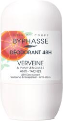 BYPHASSE Deodorant roll-on 48h cu Verbina si Grapefruit, 50ml, Byphasse