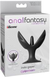 Anal Fantasy Collection Insta-Gaper Dop Anal Expandabil cu Ventuză, Negru