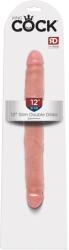 King Cock KC 12 Slim Dildo Dublu Realist și Flexibil, 30 cm Dildo