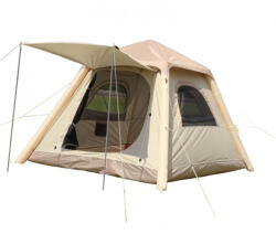 HUPA Air 3P Cort De Camping Gonflabil Bej 3 Anotimpuri Pentru 3 Persoane 230x230cm 51-3003-108 (51-3003-108) Cort