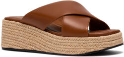 Clarks Platforme De Vară Pentru Femei Tip Slip On Tabac Maro 26187881 (26187881)