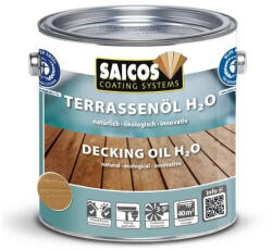 Saicos Decking Oil H2O 0318 Тик - Екстериорно масло на водна основа 2.5л (7028)