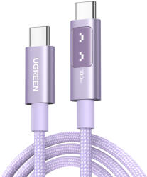 UGREEN Cablu USB 2.0 USB-C Masculin - USB-C 100W PD Violet 2m 340583 (340583)