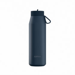 Estia Home Art Pulse Save The Aegean Reciclabil Sticlă Termos Oțel Inoxidabil Fără BPA 800ml Indigo 01-43193 (01-43193)