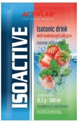 ACTIVLAB Izotonic sub formă de pulbere Isoactive Activlab, căpșuni cu mentă (31, 5 g)