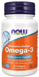 NOW Omega 3 NOW, 1000 mg (30 capsule moi)