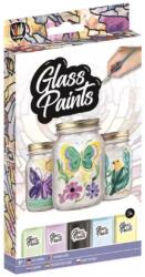 Craft Sensations Set 5 culori vopsea pentru sticla cu pensula Craft Sensations (8715427116334)
